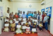 “कलाओं के संग बचपन के रंग”, बच्चों के लिए श्रीनगर में लगाया समर कैंप summer-camp