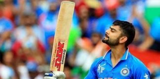 भारत का स्कोर 100 के पार, विराट कोहली ने बनाया विश्व रिकॉर्ड virat-kohli-world-record