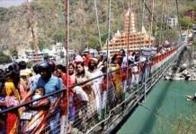 जल्द तैयार होगा ऋषिकेश के लक्ष्मण झूला पुल का विकल्प Lakshman-Jhula-bridge-rishikesh