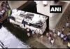 दर्दनाक हादसा: यमुना एक्सप्रेसवे पर नाले में गिरी रोडवेज की बस, 29 की मौत agara-bus-accident