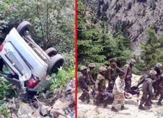 उत्तराखंड: क्रिकेट खेलकर लौट रहे युवकों की कार गहरी खाई में गिरी, 5 की मौत alto-car-accident-chamoli