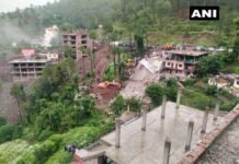 गेस्टहाउस की बिल्डिंग गिरने से सेना के एक जवान सहित 2 की मौत, कई जवानों के दबे होने की आशंका building-collapse-in-solan hp