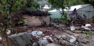मानसून की पहली बारिश में ही रुद्रप्रयाग के चमसिल में फटा बादल cloudburst-in-rudrprayag