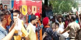 श्रीनगर गढ़वाल में स्थानीय लोगों व सिख यात्रियों के बीच मारपीट fight-in-srinagar