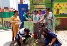 इनर व्हील क्लब ग्रेटर नोएडा ने किया वृक्षारोपण inner-wheet-club-greater-noida