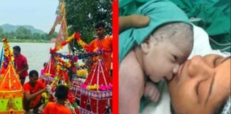 कांवड़ लेने हरिद्वार आई महिला ने पुलिस की गाड़ी में दिया बच्चे को जन्म कांवड़ लेने हरिद्वार आई महिला ने पुलिस की गाड़ी में दिया बच्चे को जन्म