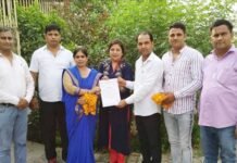 महिला उन्नति संस्था ने पिंकी त्रिपाठी को बनाया गौतमबुद्धनगर का जिलाध्यक्ष mahila-unnati-sanstha-monthly meeting