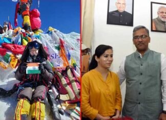 माउंट एवरेस्ट पर तिरंगा लहराकर लौटी उत्तराखंड की बेटी अमीषा को मुख्यमंत्री ने दी बधाई mount-everest-winner-amisha