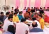 रामलीला ग्राउंड पर शुद्धिकरण हेतु किया हवन एवं वृक्षारोपण, 28 जुलाई को है भूमि पूजन ramlila-commiti-greater-noida