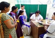 सतपुली में तीन दिवसीय स्वास्थ्य शिविर के पहले दिन सैकड़ों लोगों ने उठाया स्वास्थ्य लाभ satpuli-hospital