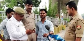 रॉंग साइड वाहन चलाने वालों के विरूद्ध चलाया ऑपरेशन क्लीन- 8 अभियान, 1417 वाहनों का किया ई-चालान wrong side driving chalan