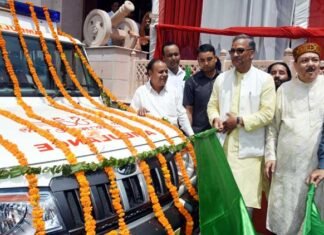 श्री भोले जी महाराज के जन्मोत्सव पर हंस फाउंडेशन ने तीन जिलों के लिए दी स्कूल बसें, एंबुलेंस bhole-ji-maharaj-birthday