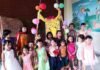 ग्रैंड मा प्री स्कूल एवं डे केयर ने मनाया तीज महोत्सव grand-ma-public-school
