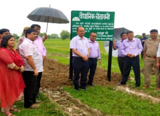 जेवर एयरपोर्ट के लिए जिला प्रशासन व प्राधिकरण ने 80 हेक्टेयर जमीन पर लिया कब्जा jewar-airport-land-occupied