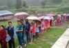 थानेश्वर एवं आदेश्वर महादेव मंदिरों में बारिश के बावजूद उमड़ी भक्तो की भारी भीड़ rain-fall