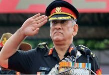 सेना प्रमुख जनरल बिपिन रावत कल बनेंगे चीफ ऑफ स्टाफ कमेटी के अध्यक्ष Army chief General Bipin Rawat