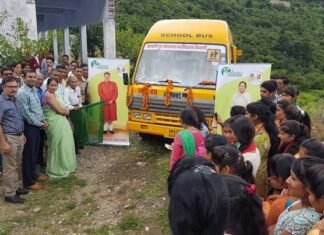 हंस फाउंडेशन की एक और बेहतरीन पहल: गोरखनाथ महाविद्यालय बिथ्याणी को भेंट की स्कूल बस
