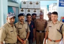 सतपुली में पुलिस ने पकड़ी 420 पेटी अवैध शराब Illegal-liquor-in-satpuli