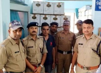 सतपुली में पुलिस ने पकड़ी 420 पेटी अवैध शराब Illegal-liquor-in-satpuli