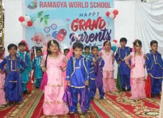 रामाज्ञा स्कूल में मनाया गया ‘ग्रैंड पेरेंट्स डे’ RAMAGYA-SCHOOL