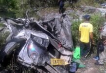 उत्तराखंड: गहरी खाई में गिरी बोलेरो, दर्दनाक हादसे में 3 की मौत 6 घायल bulero-accident-ghansali