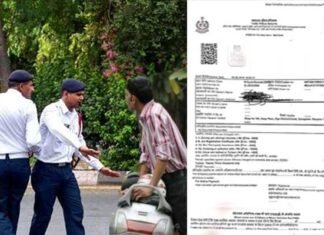 नए ट्रैफिक नियम: 15 हजार की स्कूटी, 23 हजार का कटा चालान chalan-new-traffic-rules