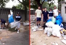 उत्तराखंड समिति ने ग्रेनो शहर में चलाया स्वच्छता अभियान cleanliness-campaign