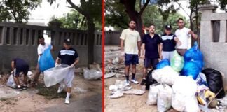 उत्तराखंड समिति ने ग्रेनो शहर में चलाया स्वच्छता अभियान cleanliness-campaign