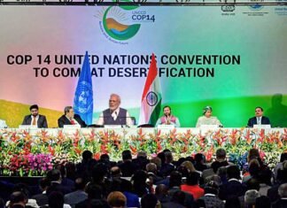 COP-14 में ग्रेटर नोएडा पहुंचे पीएम मोदी ने कहा अब सिंगल यूज प्लास्टिक को अलविदा कहने का वक्त आ गया है cop14-UNCCD
