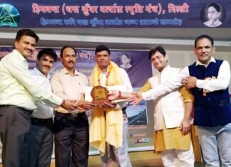 युवा पत्रकार दीप सिलोड़ी को मिला चन्द्र कुँवर बर्त्वाल मेघदूत सम्मान deep-silodi