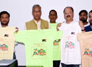 कोटद्वार में होने वाली गढ़वाल मैराथन के ‘‘LOGO’’ का सीएम ने किया अनावरण garhwal-marathon logo