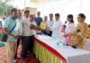 ब्लॉक स्तरीय खेलकूद प्रतियोगिता का जीएनटीआई मैदान में शुभारंभ gnti-srinagar-garhwal