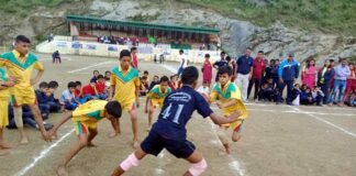 पौड़ी: जिला स्तरीय खेलकूद प्रतियोगिता में दूसरे दिन रहा यमकेश्वर का दबदबा kabbaddi-pauri