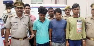 मोबाइल लूट की 50 वारदातें करने वाले तीन शातिर लुटेरे गिरफ्तार mobile-lutere