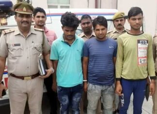 मोबाइल लूट की 50 वारदातें करने वाले तीन शातिर लुटेरे गिरफ्तार mobile-lutere