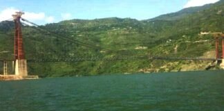 देश का सबसे लम्बा मोटरेबल सिंगल लेन झूला पुल उत्तराखंड में बनकर लगभग तैयार