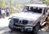 उत्तराखंड : मैक्स वाहन दुर्घटनाग्रस्त, एक की मौत, 4 महिलाएं गंभीर car-accident-in-chamba-tehri