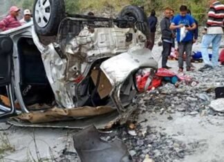 उत्तराखंड: दर्दनाक हादसे में एक ही परिवार के 5 लोगों की मौत, 2 घायल car-accident-tehri
