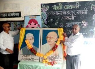 खिर्सू एवं कोर्ट ब्लाक के विद्यालयों में हर्षोल्लास से मनाई गई गांधी जयंती एवं शास्त्री जयंती