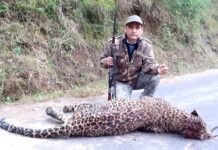 श्रीनगर-खंडाह में महिला को निवाला बनाने वाला आदमखोर तेंदुआ मारा गया leoard-killed-in-pauri-garhwal