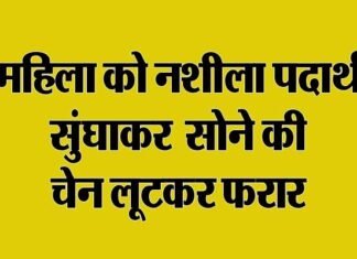 सोने-चांदी के आभूषण चमकाने का झांसा देकर महिला की चेन लूट ले गए बदमाश loot