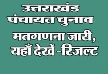 उत्तराखंड में पंचायत चुनावों की मतगणना जारी, अब तक इन प्रत्याशियों को मिली है जीत panchayat-elections-results