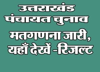 उत्तराखंड में पंचायत चुनावों की मतगणना जारी, अब तक इन प्रत्याशियों को मिली है जीत panchayat-elections-results