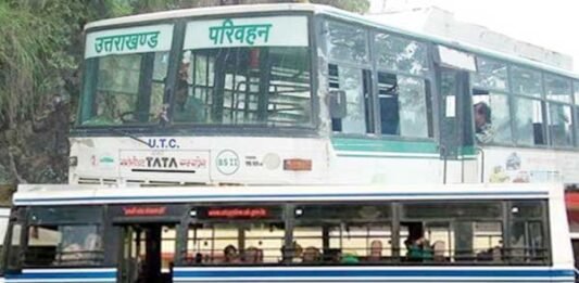 roadways bus strike uttarakhand