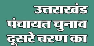 उत्तराखंड: दूसरे चरण का मतदान कल, पौड़ी जिले में इन 5 ब्लॉक में कल होगी वोटिंग uttarakhand panchayat election