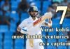 विराट कोहली का रिकॉर्ड 7वां दोहरा शतक, टीम इंडिया का स्कोर 600 के पार virat-kohli