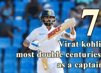 विराट कोहली का रिकॉर्ड 7वां दोहरा शतक, टीम इंडिया का स्कोर 600 के पार virat-kohli