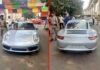 चालान का बना नया रिकॉर्ड : इस बार कार मालिक पर लगा 9.8 लाख रुपए का जुर्माना Porsche 911