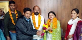 कल्जीखाल ब्लॉक प्रमुख पद पर राणा परिवार की हैट्रिक, बीना राणा निर्विरोध बनी ब्लॉक प्रमुख beena-rana-block-pramukh-kaljikhal