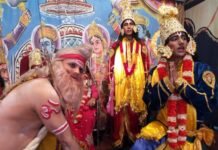 राम के राज्याभिषेक के साथ सुप्रसिद्ध धारी रामलीला सम्पन्न dhaari-ki-ramleela